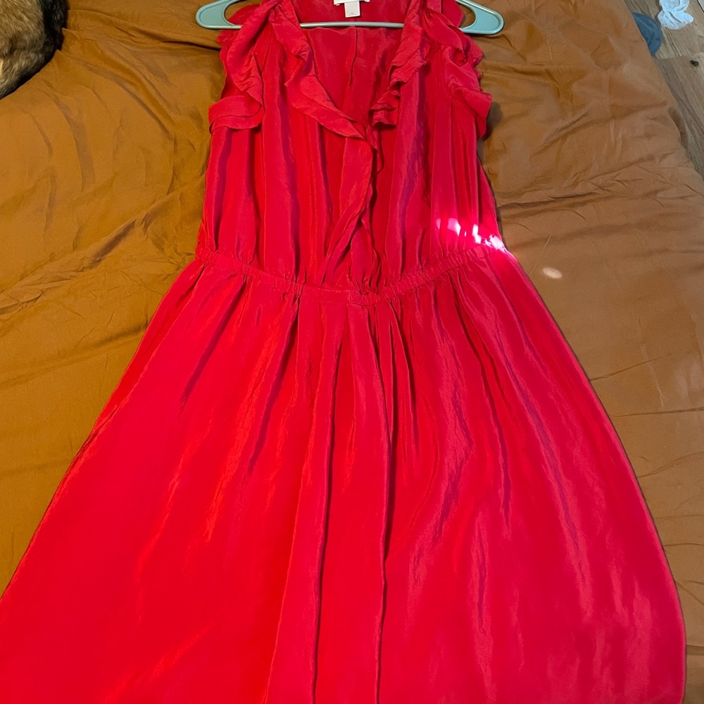 Red dress